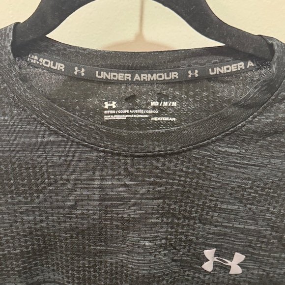 Under Armour Charcoal Long Sleeve Tee - Picture 2 of 2